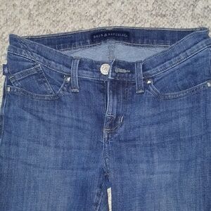 Rock & Republic Women's Dark Blue Skinny Jeans
